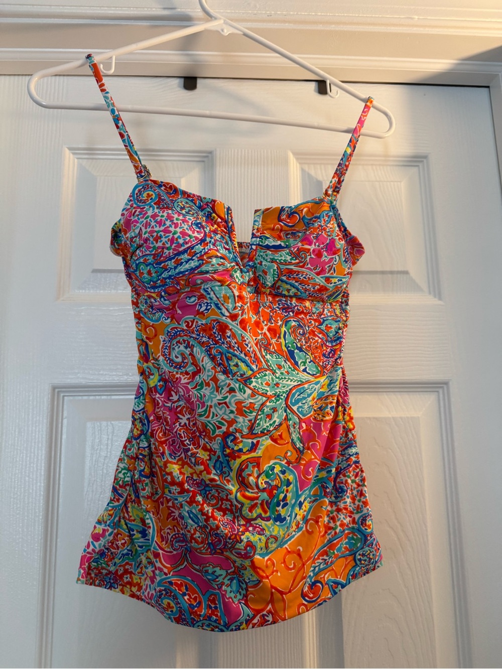 Ralph Lauren Vibrant Paisley Printed Tankini set